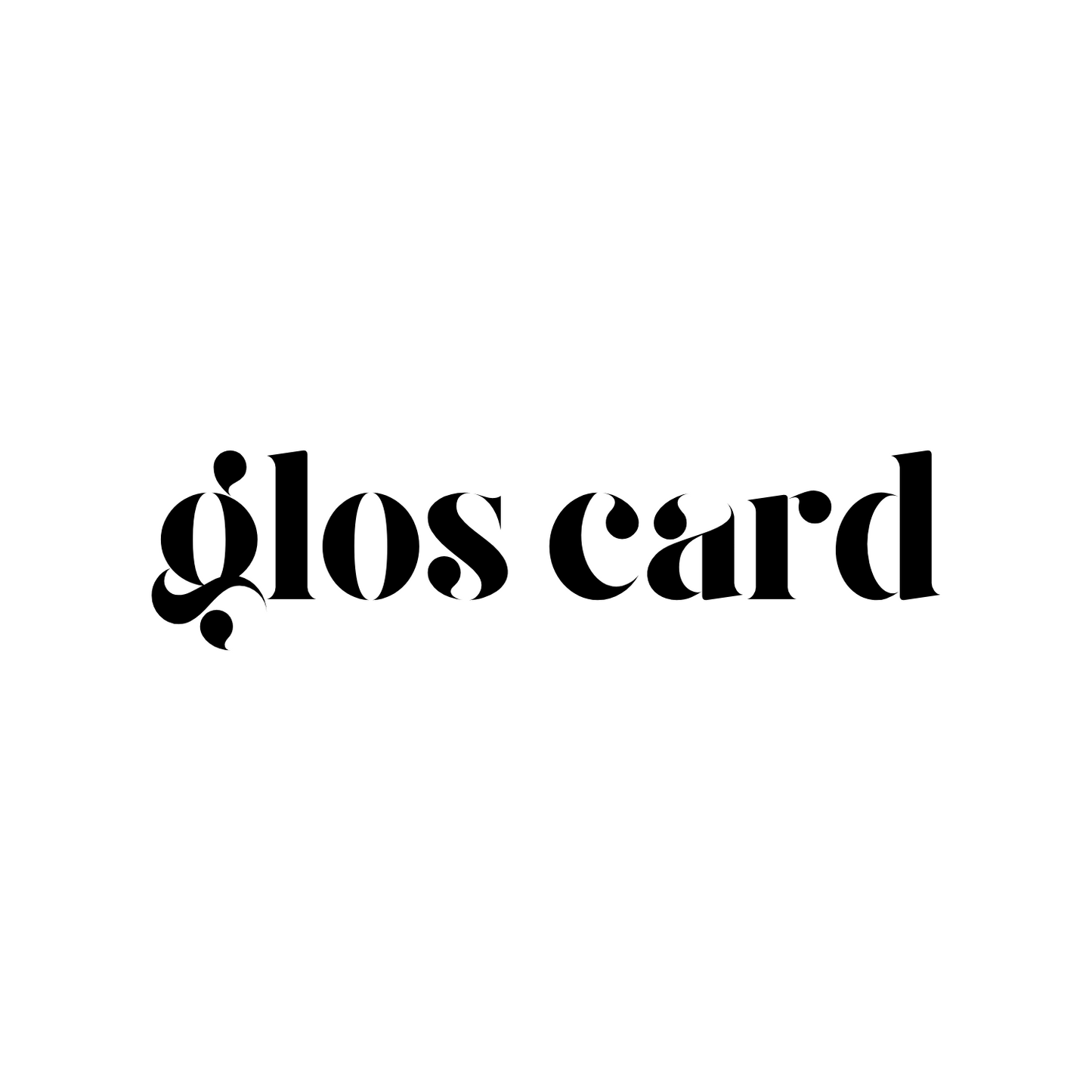 GLOS CARD